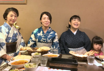 大笑い