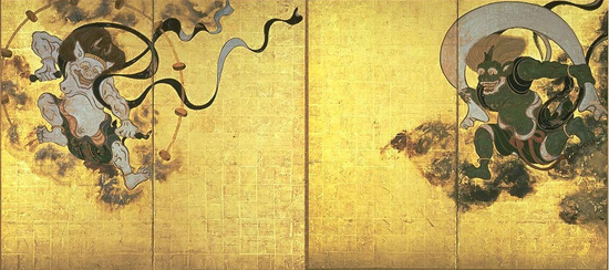 琳派 京を彩る」 風神雷神図屏風を見る | くり坊のひとりごと（blog版