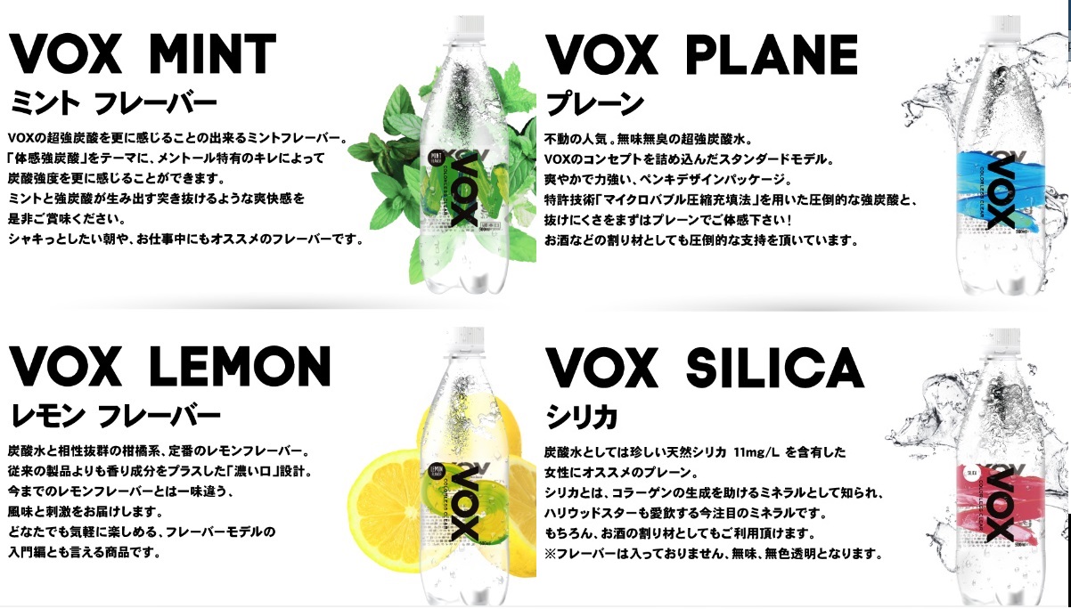 強炭酸水voxの評判を調べてみました Enjoy A Life 楽天ブログ