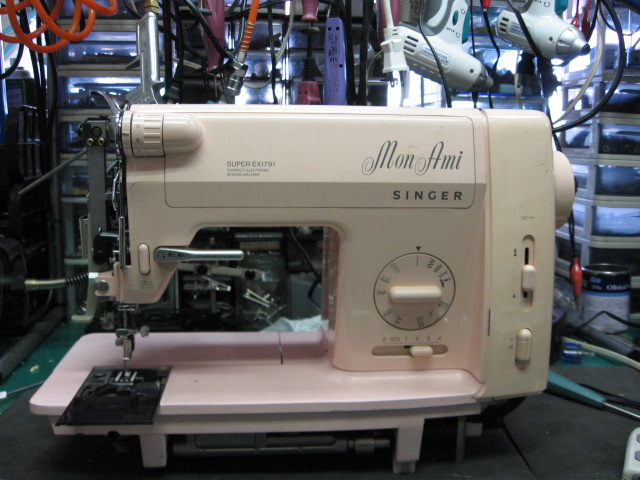 シンガーミシン修理 ＳＩＮＧＥＲ ＭＯＮ ＡＭＩ ＳＵＰＥＲ ＥＸ １７９１ | ミシン修理センター株式会社 Stuffブログ  https://repair-sewingmachine.com/ - 楽天ブログ