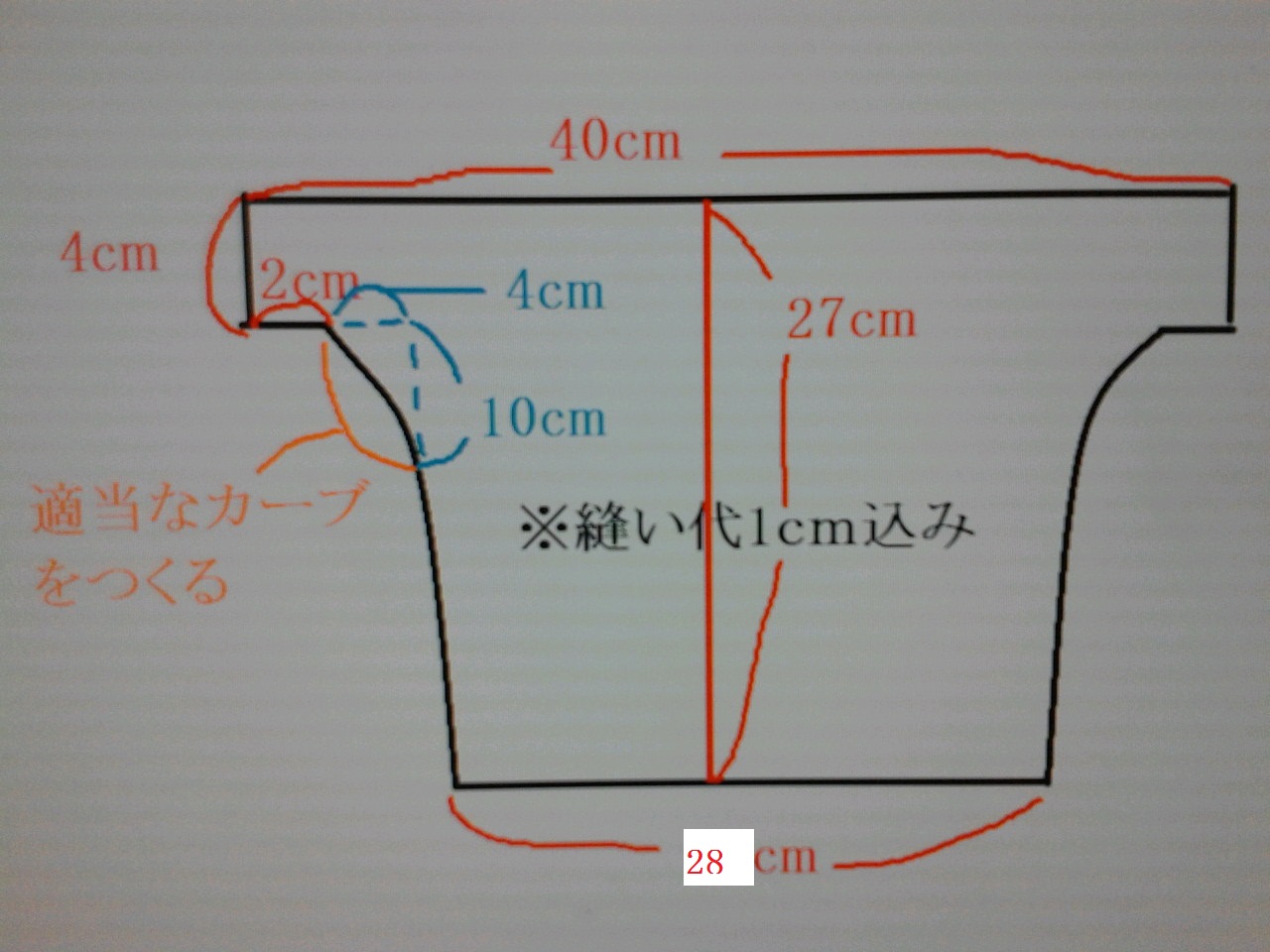 胸 チラカバー 作り方