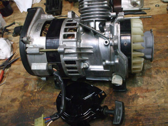 ホンダ発電機hippoEB550二台目（ぱーと3） | でじいか庵 - 楽天