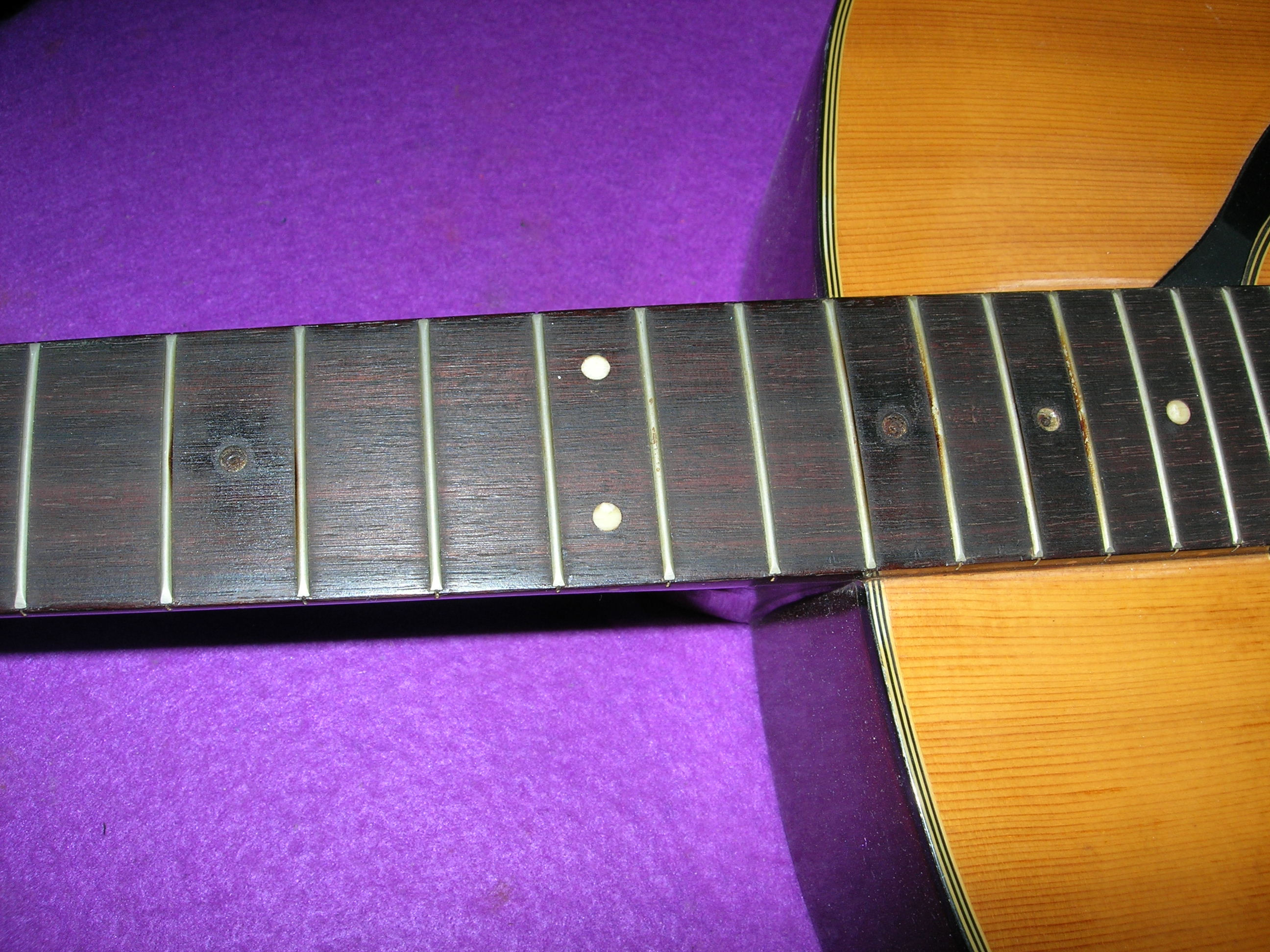 ◇ジャンクなTOKAIゼロフレット仕様再生 | 青春のギターリペア