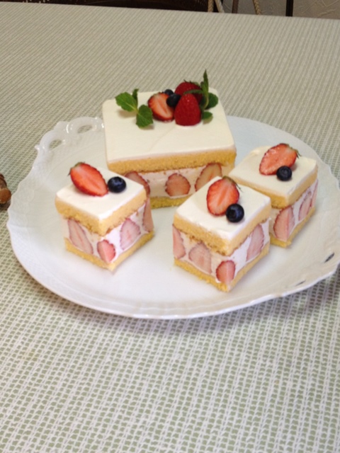 スクエアショートケーキ じゅんじゅんのブログ 楽天ブログ