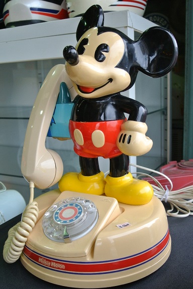 ミッキーマウスダイヤル式電話 | リサイクルショップ「やしの実