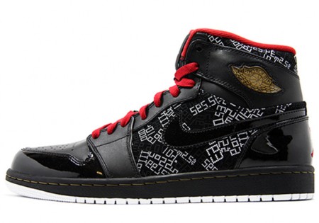 送料無料】371498-012 NIKE AIR JORDAN 1 HI HOF BLACK/WHITE-COOL