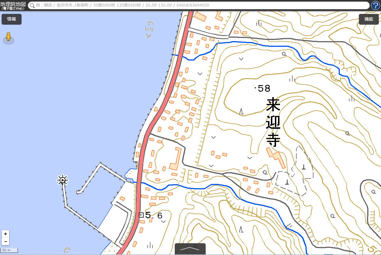 r2【鉄道院】地図 北海道 留萌 大正元年 [留萌駅 留萌川-切換前の旧 