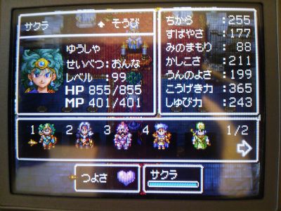 DS版ドラゴンクエスト４リプレイメモ おまけ | t-cross Private