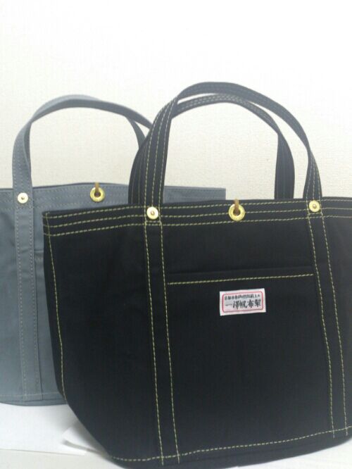 連休限定値下げ☆即購入可☆美品☆一澤信三郎帆布　トートバッグ　168中　ネイビー 連休限定値下げ☆即購入可☆美品☆一澤信三郎帆布 トートバッグ