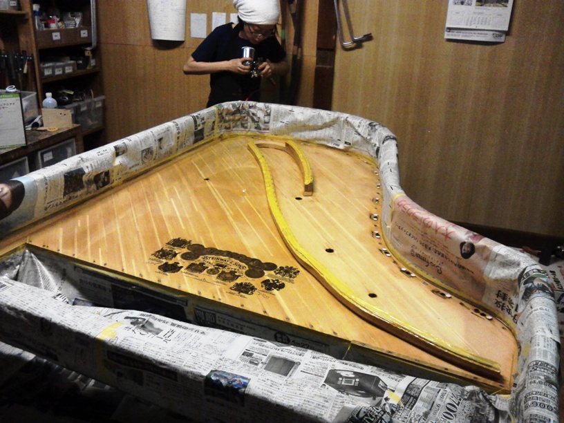 KYO　スタインウェイ サウンドボード 響板 デカール Steinway Soundboard Soundboard Decal Sticker Steinway B jp