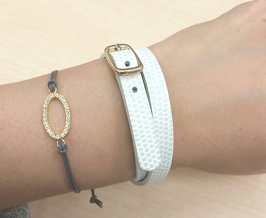 美品ブレスレット2個セット クロエ ハートロゴブレスレット 美品 名