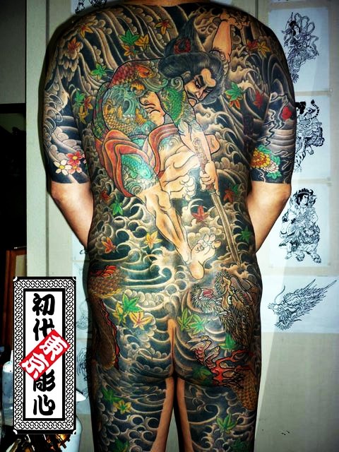 刺青原画　浪切張順　一点物 彫らずとも without needle | 【浪切張順】 グローバルに活躍