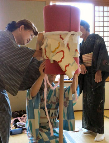 帯結び2