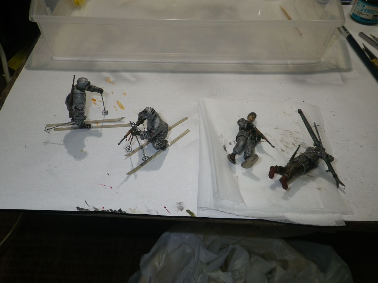 ドラゴン 1/35 WW.II ドイツ軍 スキー部隊製作⑨END | 54歳出