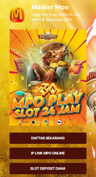 Daftar Slot Master Mpo Deposit Pulsa Master Mpo Online