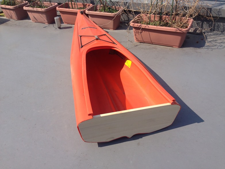 保管場所の都合で、格安にしました。NAUTIRAID ノーティレイカヤック 