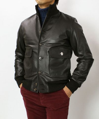 VALSTAR VALSTALINO レザージャケット　ブルゾン ナッパレザーブルゾン【VALSTARINO（LINED）/REGULAR FIT】｜VALSTAR