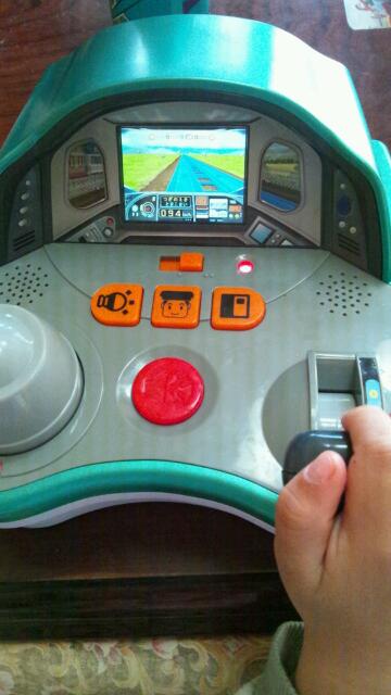 動作確認画像（テレビゲーム 「僕はプラレール運転士 新幹線で行こう