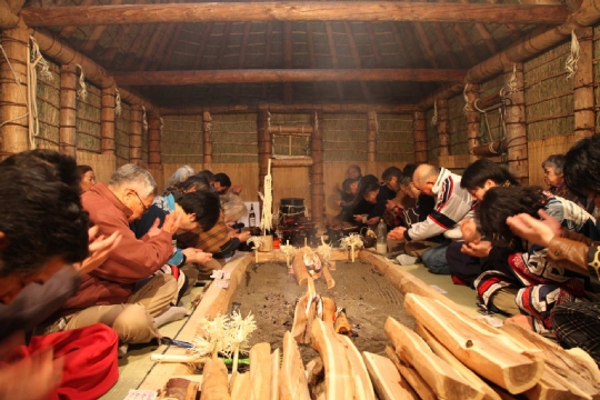 超 旬かみかわvol 153 上川町 アイヌ民族の伝統住居 チセ を見学してみませんか 北海道庁のブログ 超 旬ほっかいどう 楽天ブログ