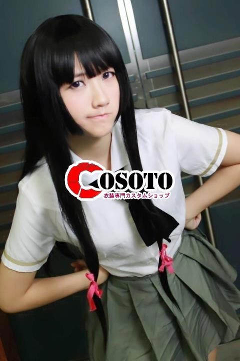 超人気！僕は友達が少ない 三日月夜空 制服 コスプレ衣装＋