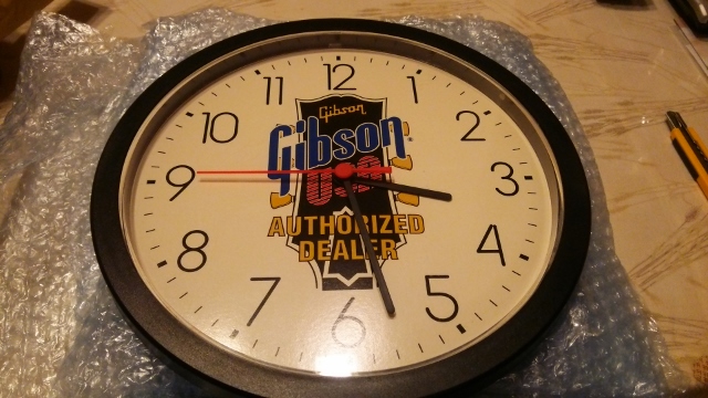 Gibson時計！ | 嗚呼！哀愁の我が音楽人生 - 楽天ブログ