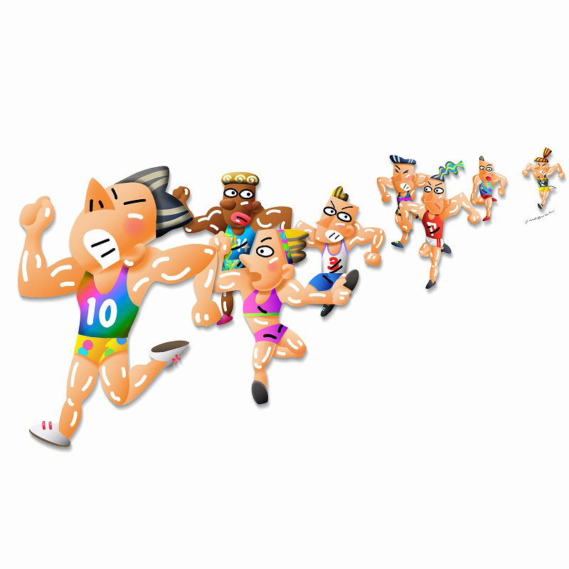 マラソン ジョギング スポーツイラスト Sports Box 楽天ブログ