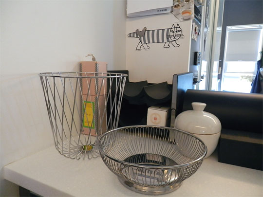 キッチン充実化計画」とALESSIのワイヤーバスケット♪ | Y's Cafe 