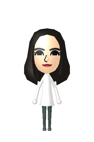 仲間由紀恵さんのつもりでmiiを作ってみました Miiスタジオで作成 有名人 アニメキャラのmii 置き場 楽天ブログ