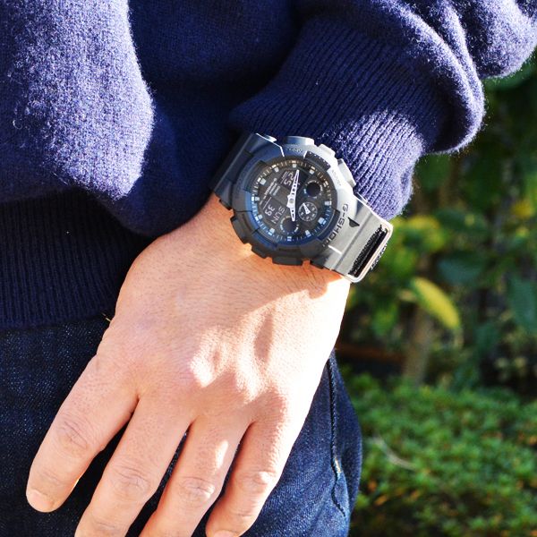 casio g shock ga 100bbn