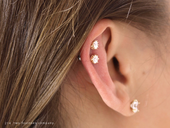 アナトメタル ANATOMETAL クイーンエンド - ピアス(片耳用)