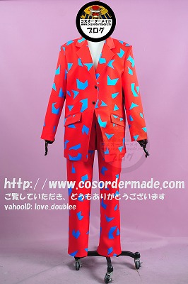 コスプレ衣装オーダーメイド：ももクロの赤色スーツ百田夏菜子 