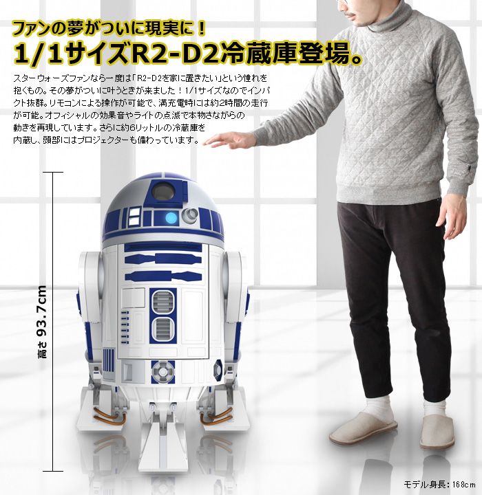 新作好評【希少品】スターウォーズ R2-D2型 セブンイレブン限定温冷蔵庫 SF・ファンタジー・ホラー