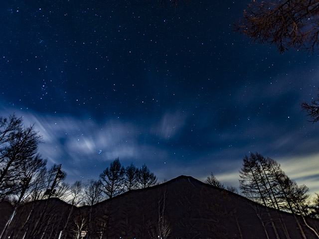 冬の夜は空を見上げて 戦場ヶ原で天体観測 花庵ブログ 花時間 Hana An Blog 楽天ブログ