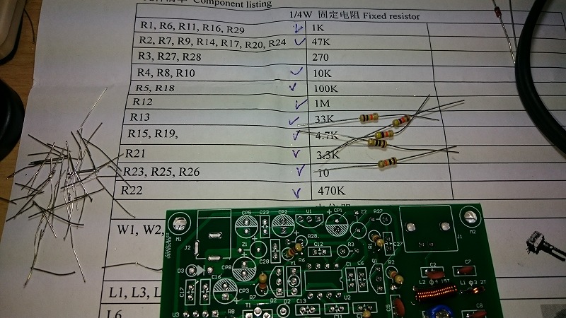 中華エアバンドレシーバーキット、DIY CW Aviation Band Receiver Kit