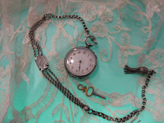 １９世紀 時を刻み続ける懐中時計 | antique grace - 楽天ブログ