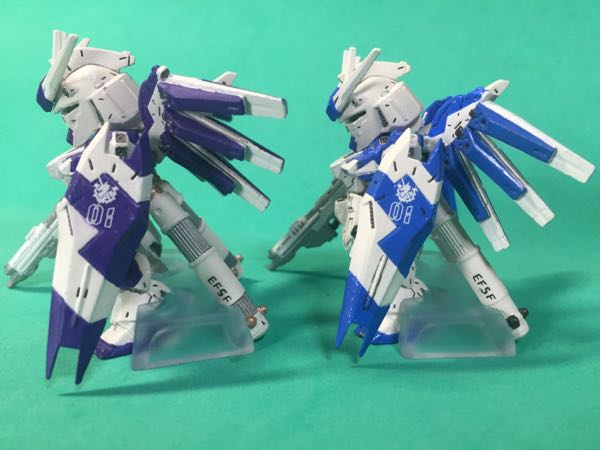 FW GUNDAM CONVERGE OPERATION REVIVEのHi–νガンダムをイジりました