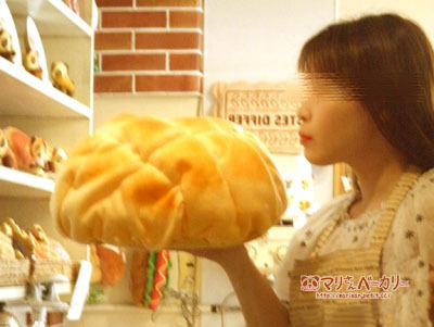 パン雑貨職人マリさんベーカリーさんメロンパンのティッシュカバー