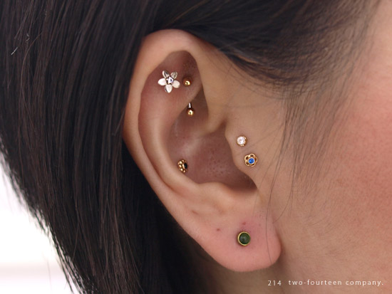 ラスト1点 ANATOMETAL プルメリアエンド ホワイトゴールド | everestdg.com