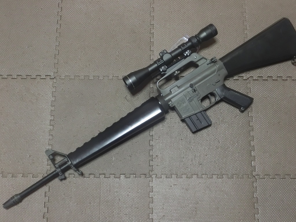 東京マルイ M16ベトナムタイプ スナイパーカスタム 船長の銃改造記 楽天ブログ