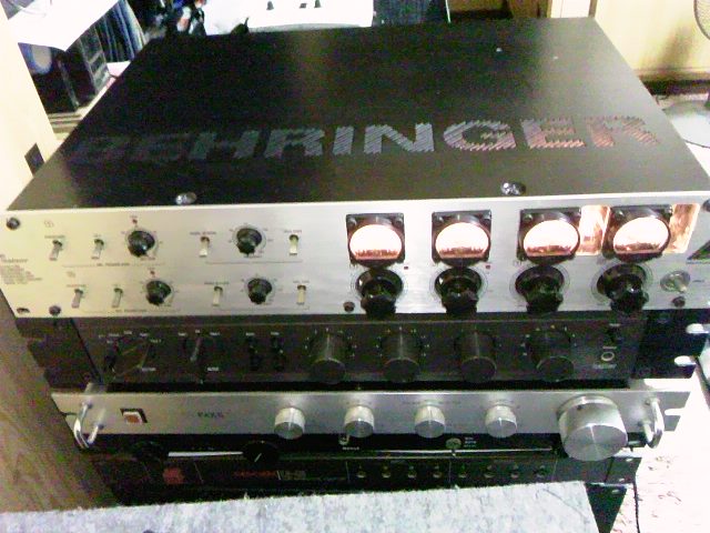 behringer tube preamp t1953