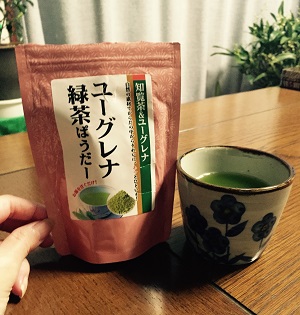 ユーグレナ緑茶ぱうだー1