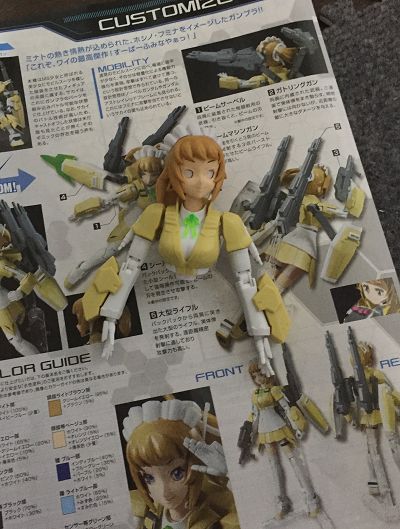 HGBF ガンダムビルドファイターズトライ すーぱーふみな 1/144 | ShIoN