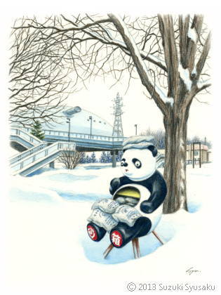 水彩色鉛筆画】札幌市電、函館市電等3点Up | 【札幌の水彩色鉛筆