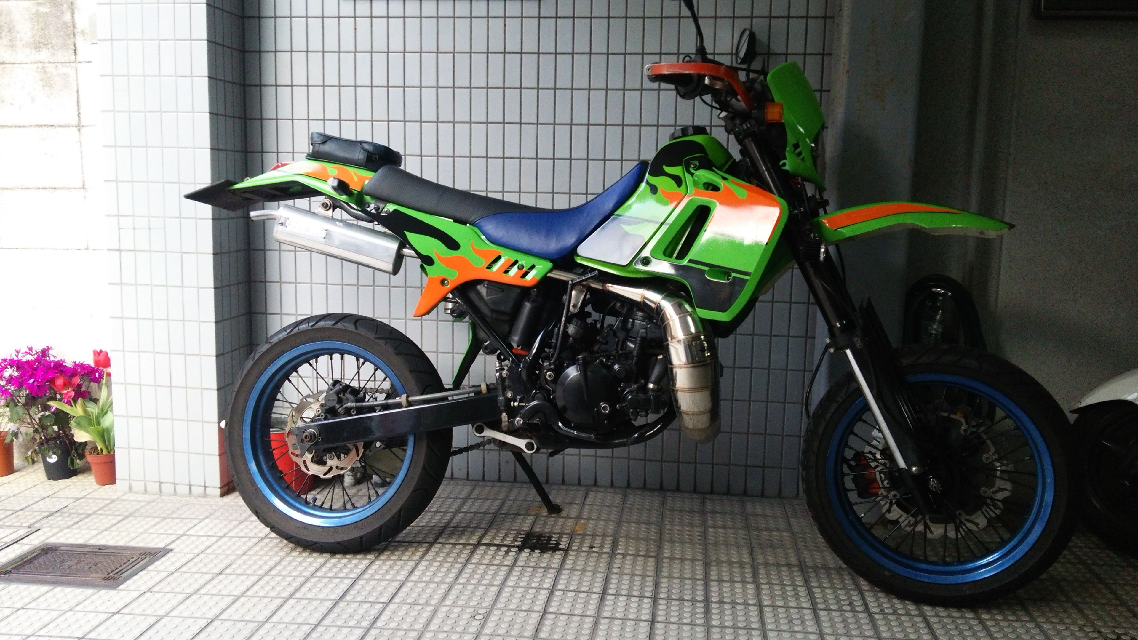 モタ足計画 後編 【KDX200SR】 | オレのJUNK FACTORY LIFE - 楽天ブログ