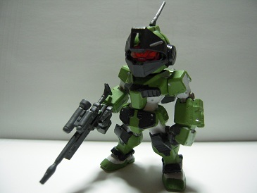 FW GUNDAM CONVERGE 9』のジムスナイパーカスタムです
