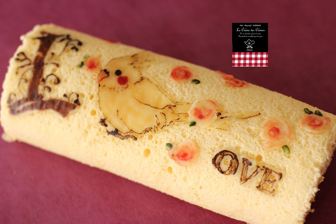 deco roll cake