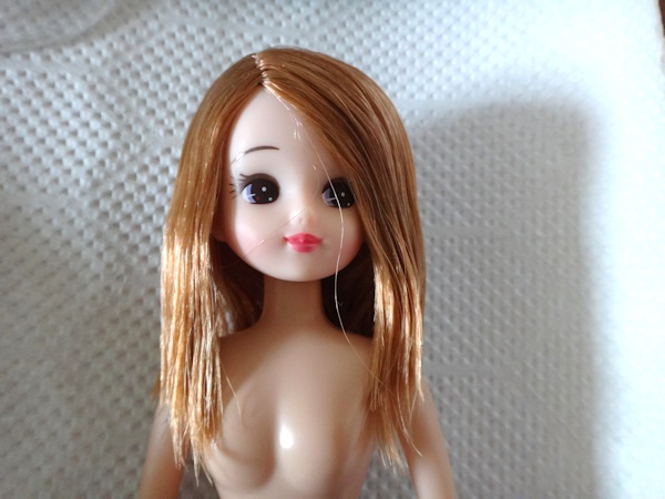 リカちゃんの髪 はじめてカットしてみる Miniminihappyのハンドメイド日記 楽天ブログ