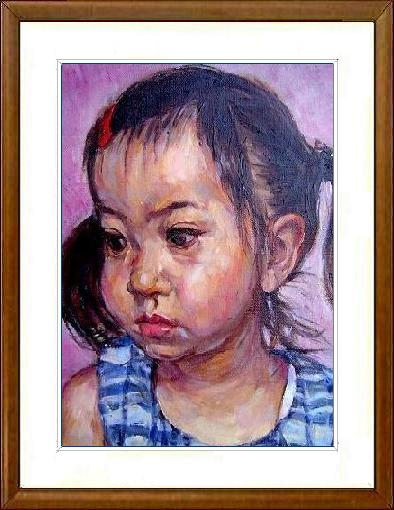 子供の似顔絵4点を紹介 | 大分金太郎2の絵画コーナー - 楽天ブログ