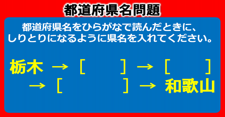 都道府県名クイズ全14問知識よりもひらめきが必要な脳トレ問題 子供から大人まで動画で脳トレ 楽天ブログ