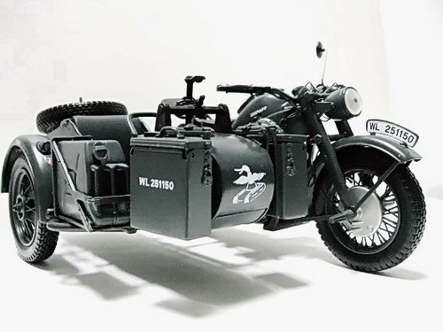 動画第4弾！『 Z?ndapp KS-750 （German motorcycle in WWII 